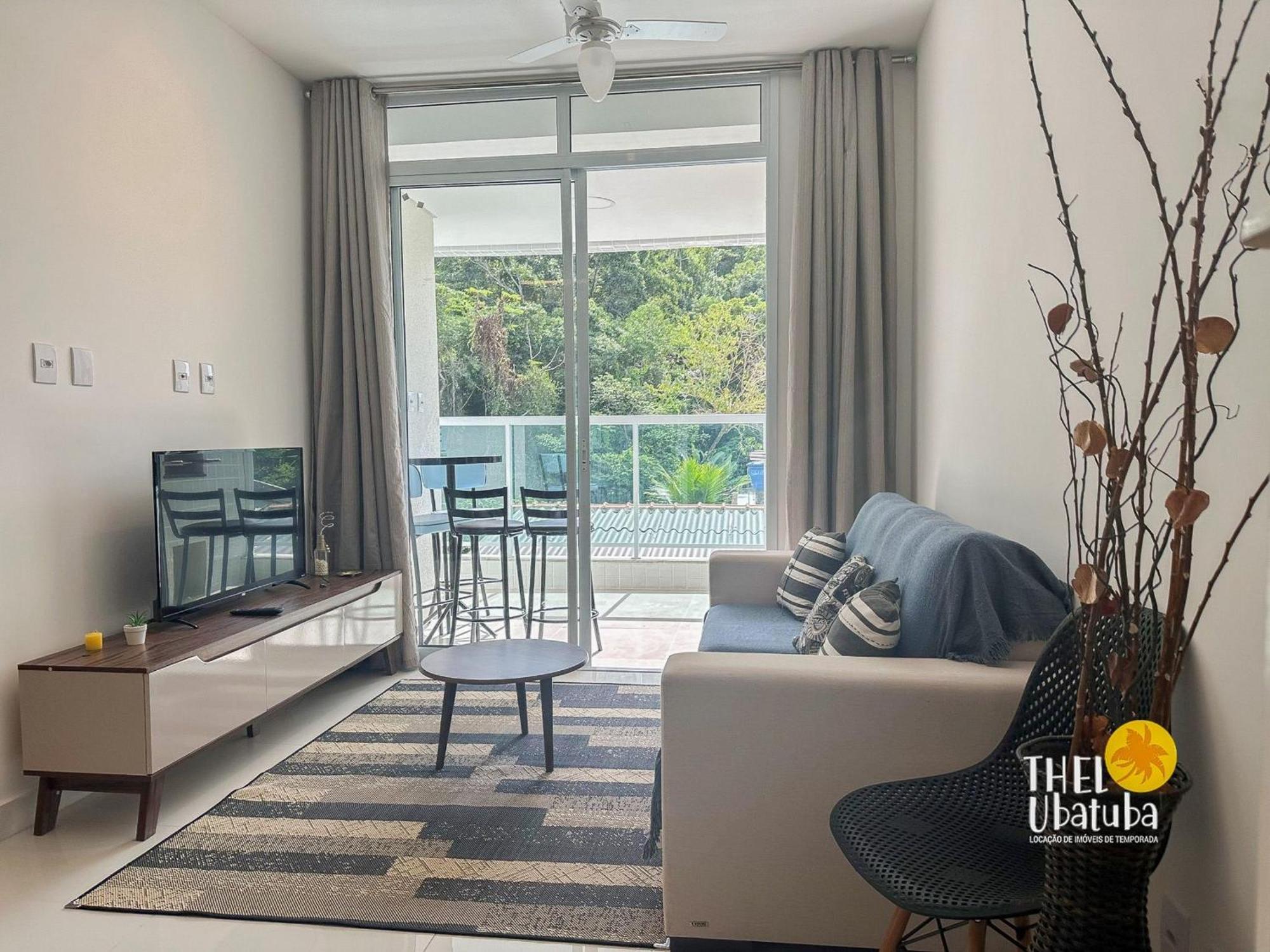 Thel - Apto 212, Lumiere - Toninhas Apartamento Ubatuba